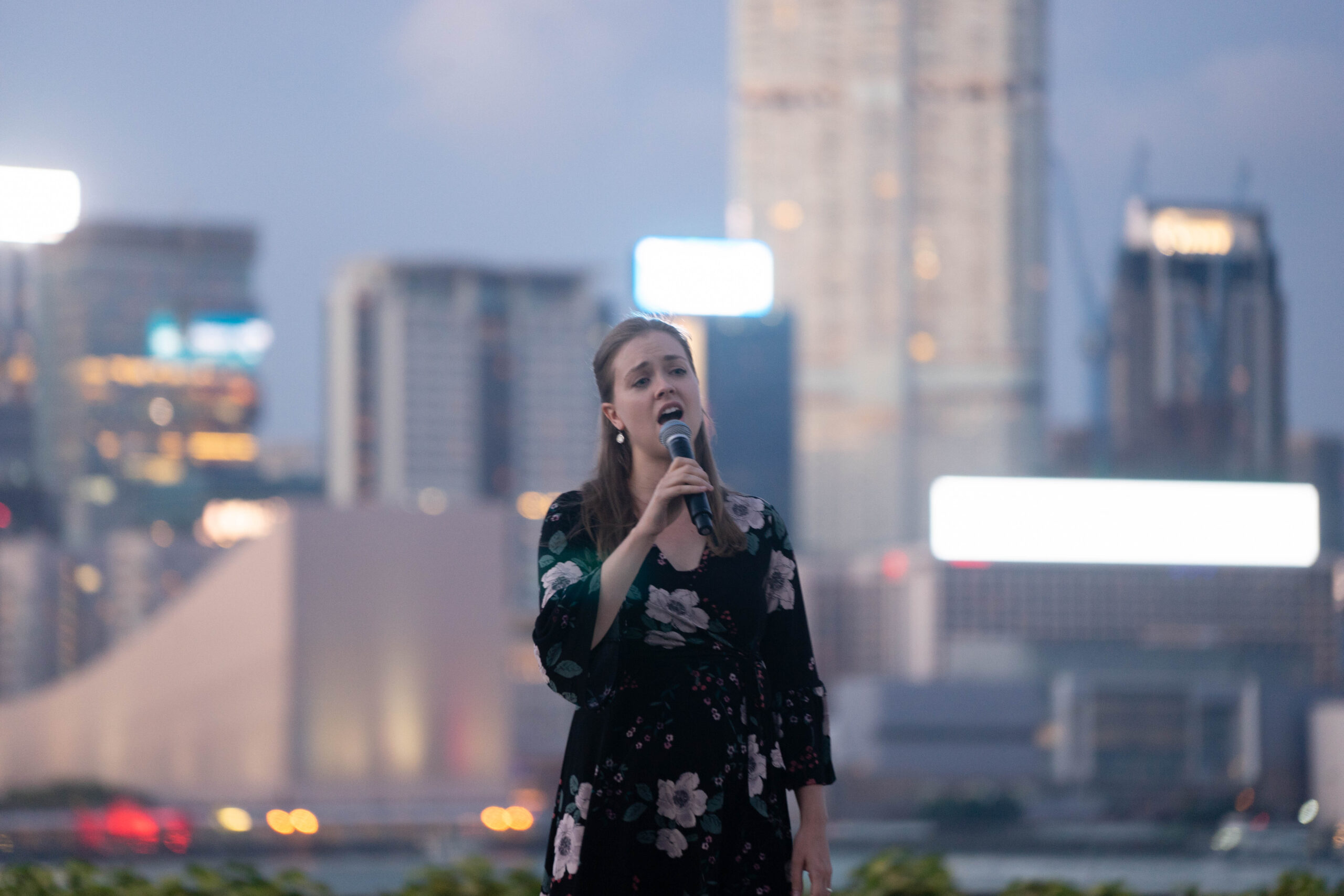 2024.12.21美國著名女高音歌唱家Ms. Rebekah到訪